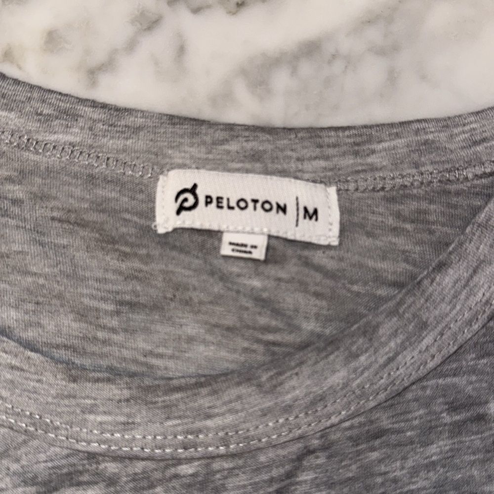 PELOTON GREY TIE DYE TANK TOP SMALL - Picture 2 of 5